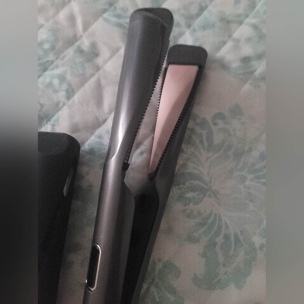 Hair curler, hair straightener 2 in 1